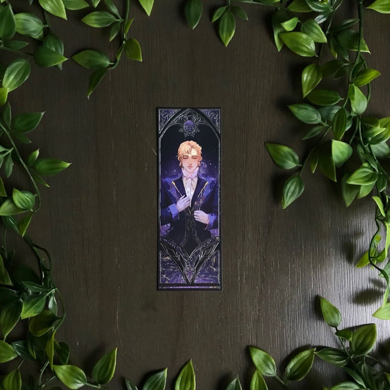 The Crimson Moth Foiled Bookmarks (Rune, Gideon, Alex, & Verity) by ...