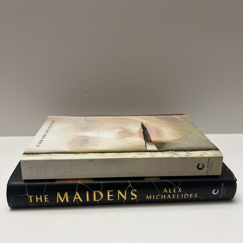 Alex Michaelides (2 Book) Bundle: The Maidens & The Silent Patient