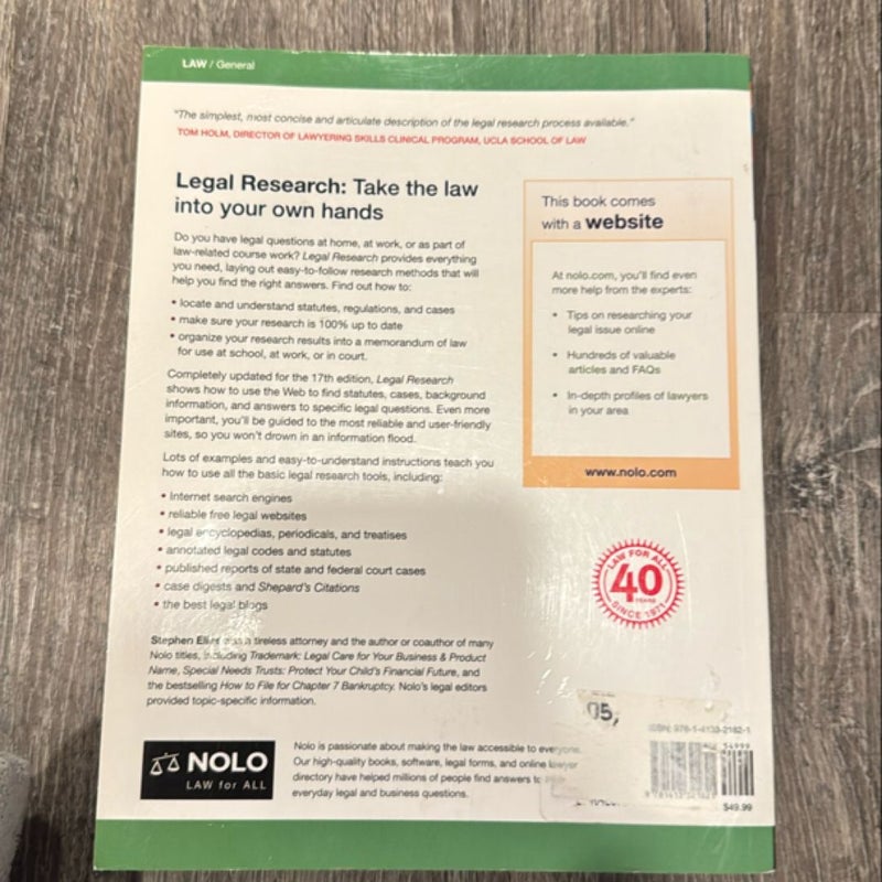 Legal Research