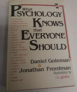 What Psychology Knows That Everyone Should