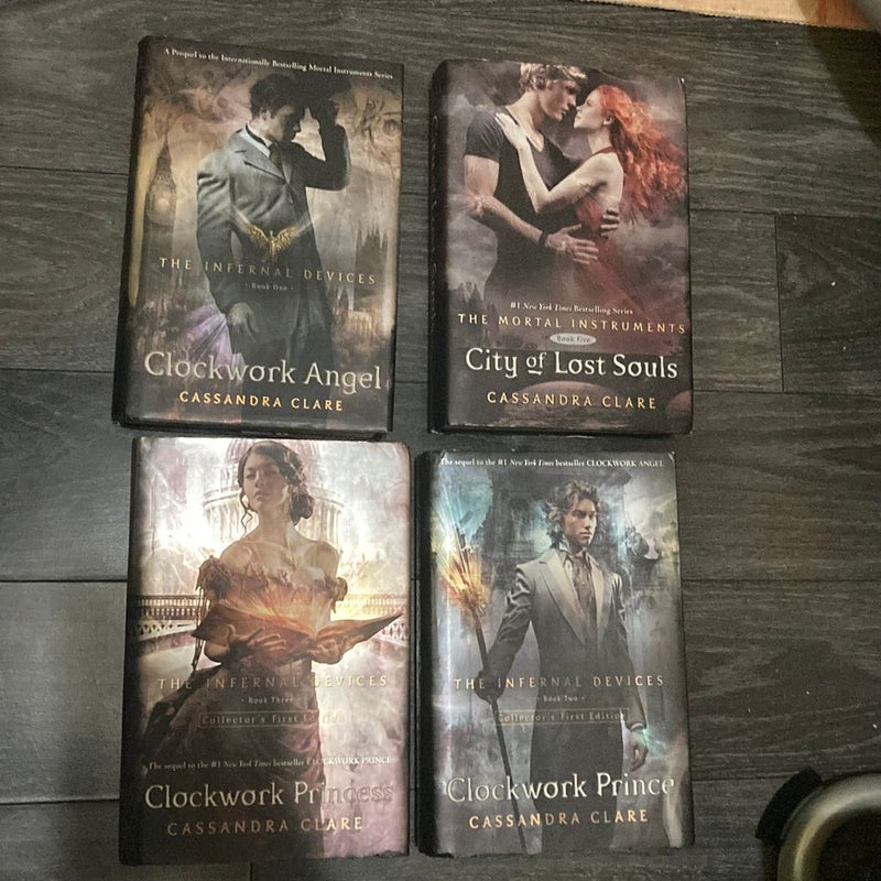 Infernal Devices trilogy and City of Lost souls
