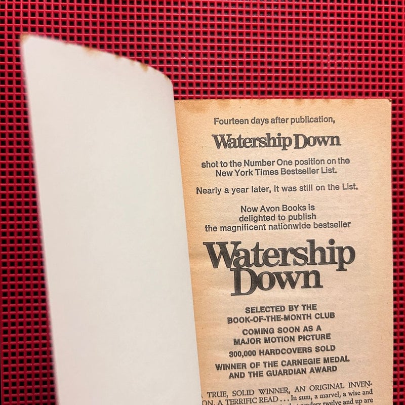 Watership Down (10th Printing)