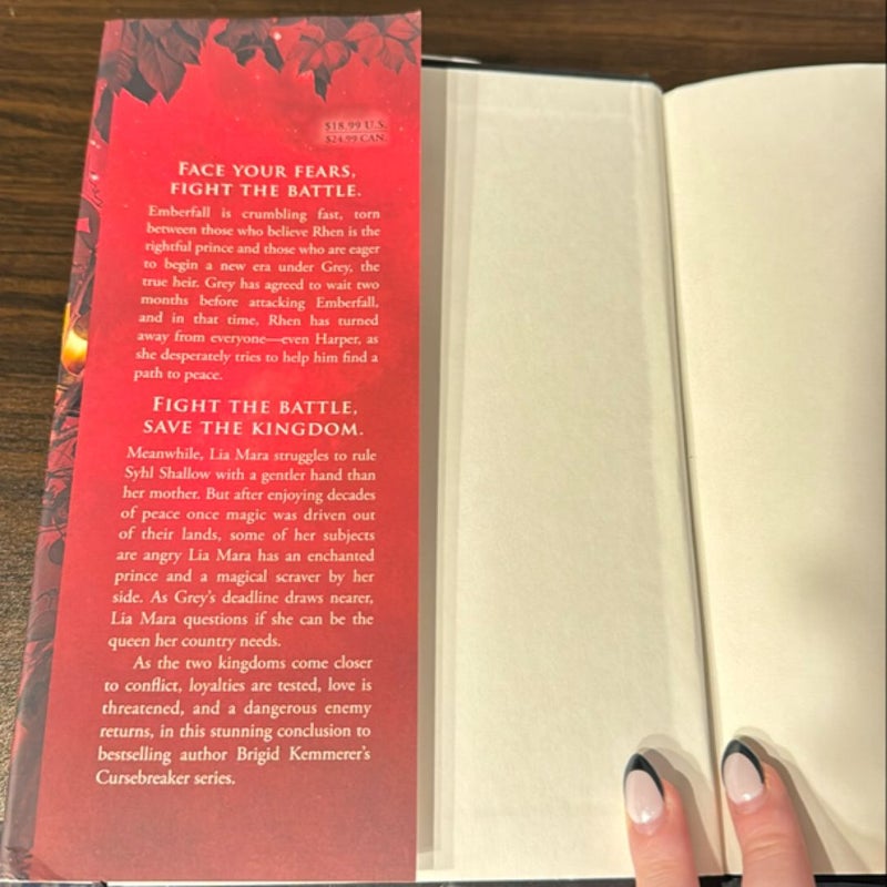 A Vow So Bold and Deadly - signed bookplate