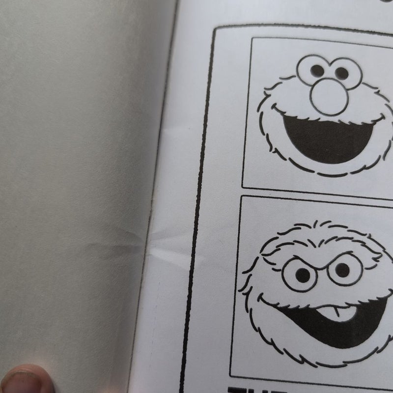 Sesame Street Advanced Coloring Book