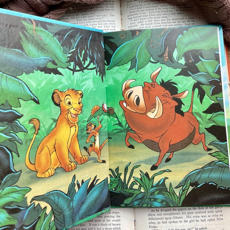 Two Disney Illustrated Books 