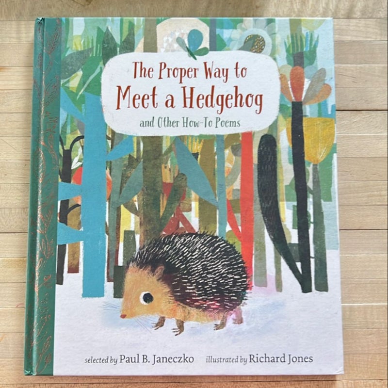 The Proper Way to Meet a Hedgehog and Other How-To Poems