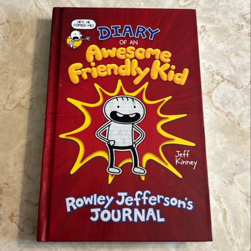 Diary of an Awesome Friendly Kid: Rowley Jefferson's Journal