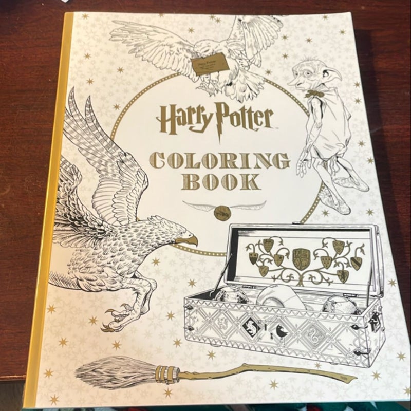 Harry Potter - The Coloring Book and Magical Places and Characters