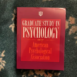 Graduate Study in Psychology