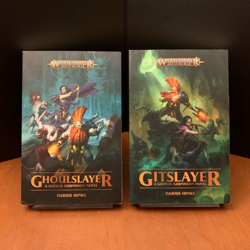 Warhammer Age of Sigmar: Ghoulslayer & Gitslayer, Gotrek Gurnisson Novels