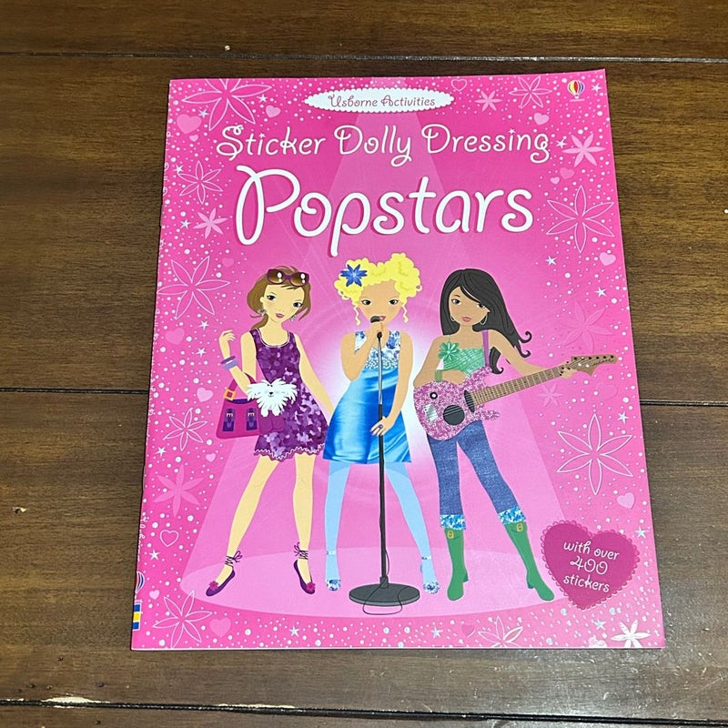 Sticker Dolly Dressing Popstars