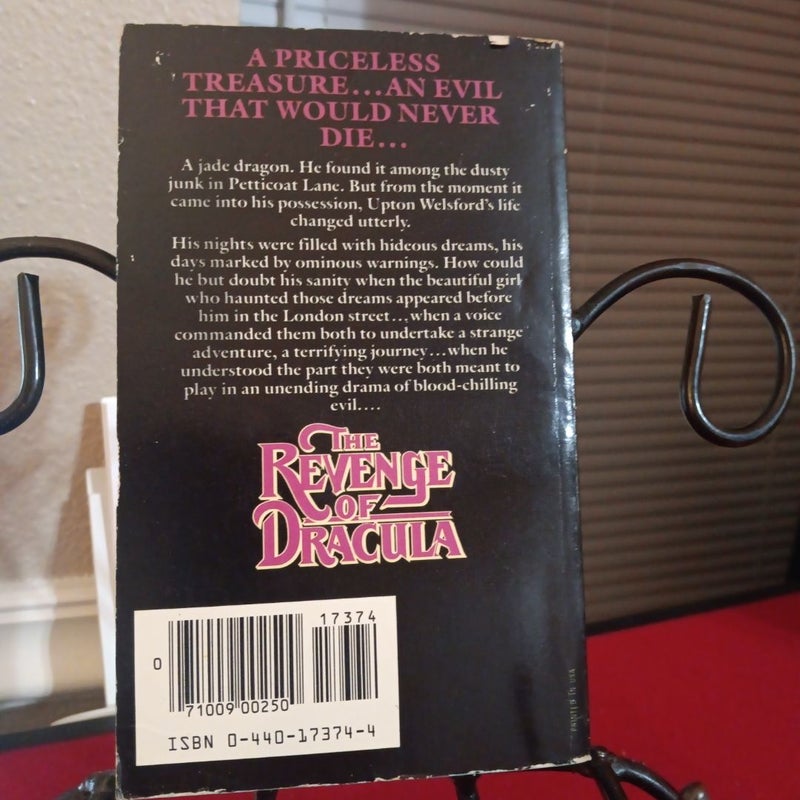 The Revenge of Dracula 1st Dell edition 1981