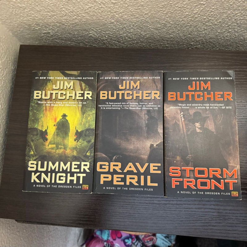 Dresden Files Bundle: Grave Peril, Summer Knight, & Storm Front