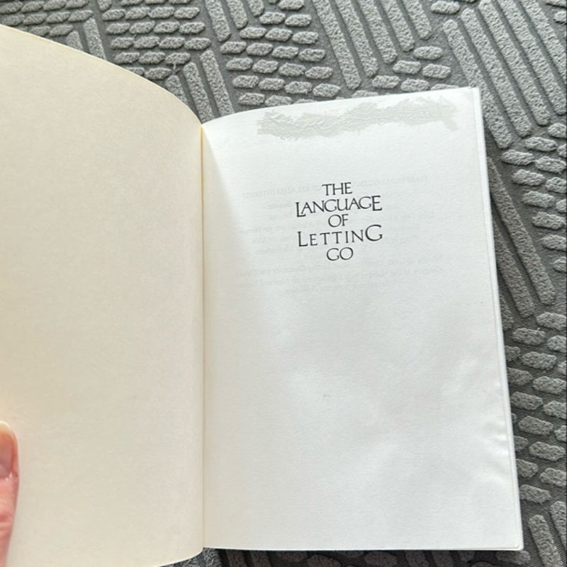 The Language of Letting Go