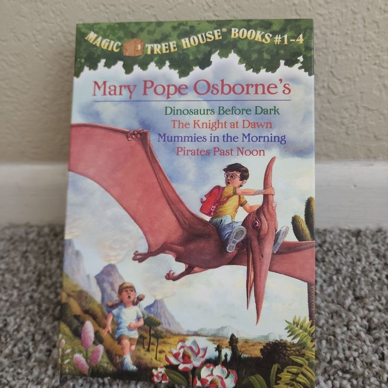 Magic Tree House Books 1-4 Boxed Set