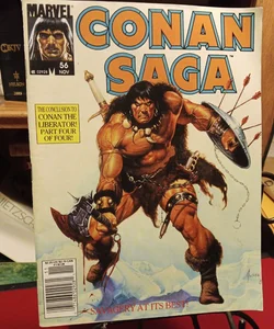 Conan Saga #56  Marvel November 1991
