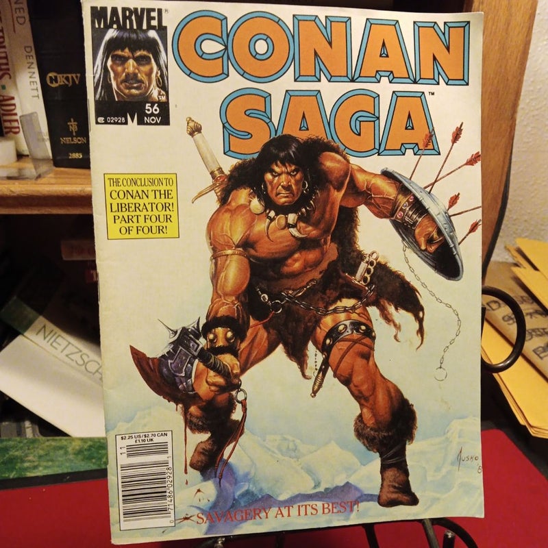 Conan Saga #56  Marvel November 1991