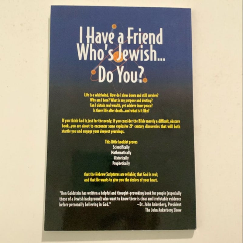 I Have a Friend Who’s a Jew, Do You ?