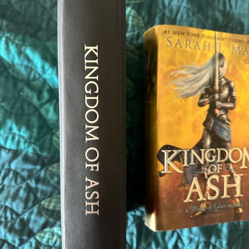 Kingdom of Ash Original Hardcover 