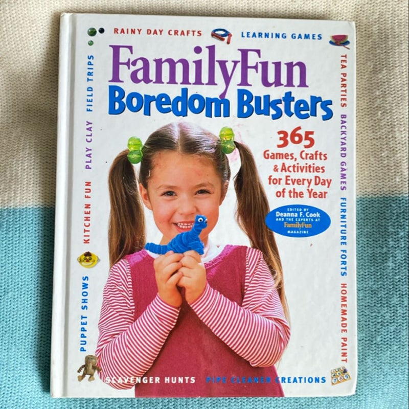 Family Fun Boredom Busters