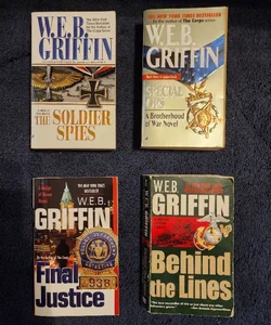 4 W.E.B Griffin Books 