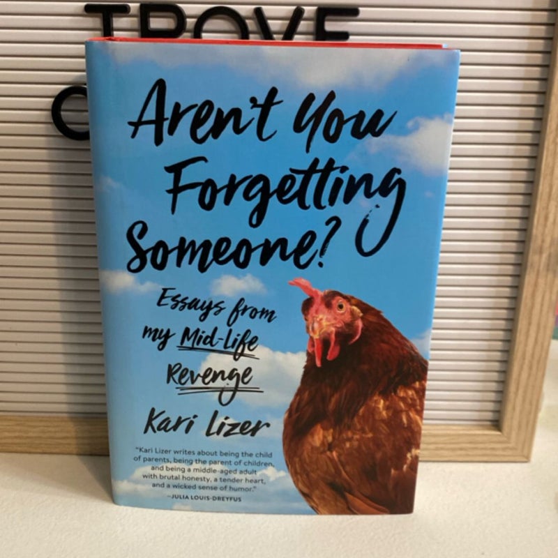 Aren't You Forgetting Someone?