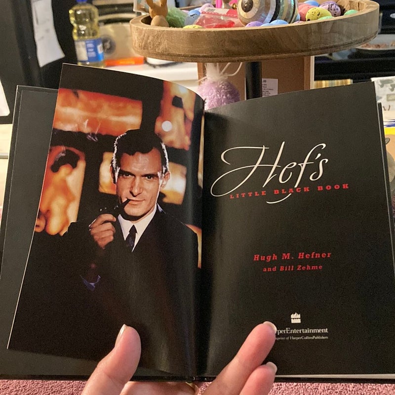 Hef's Little Black Book ( FIRST EDITION )