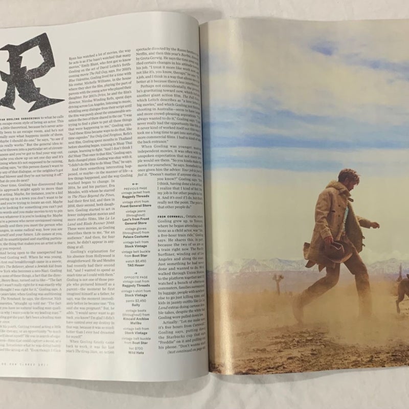  GQ “Ryan Gosling The Return of” Issue Summer 2023 Magazine 