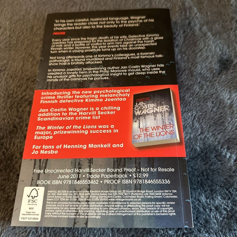 (Rare German Arc) The Winter of the Lions