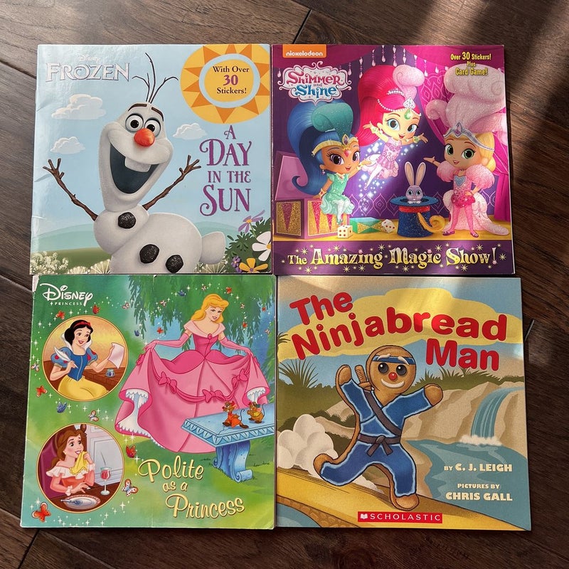 Set of 4 Childrens Books