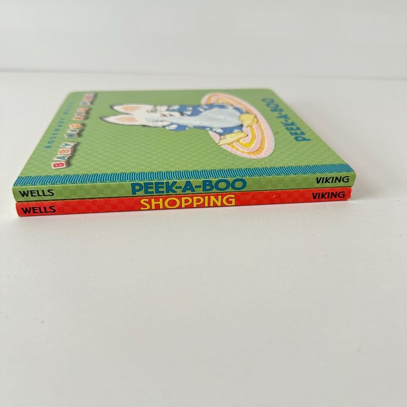 Baby Max and Ruby, Shopping, Peek-A-Book book bundle