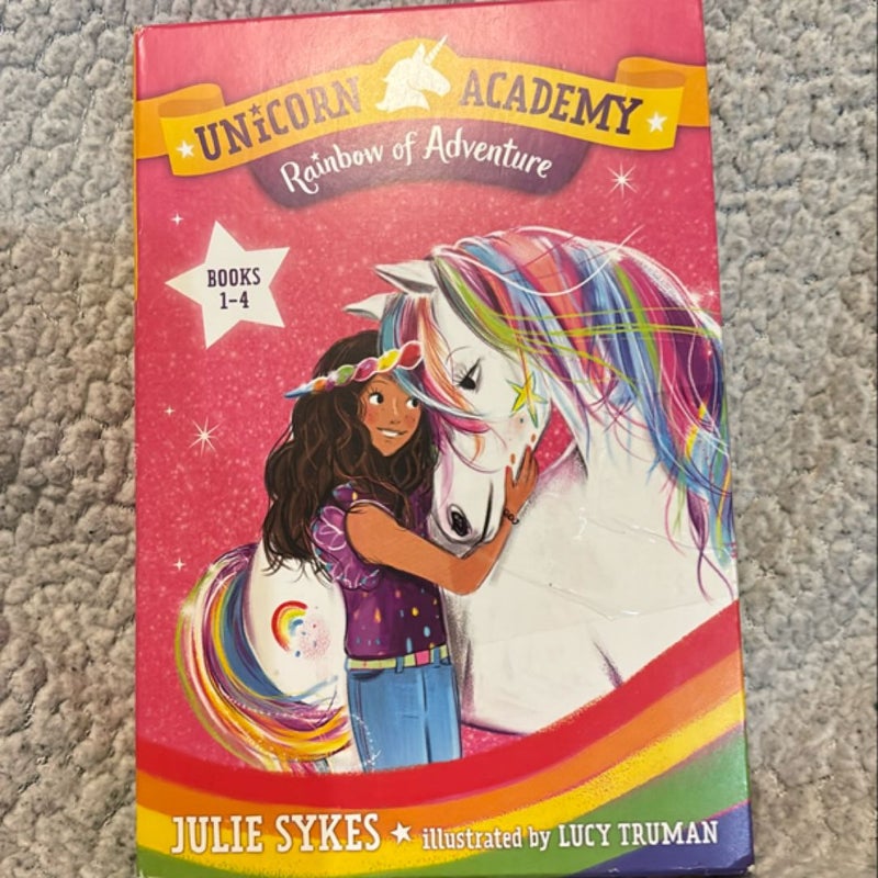 Unicorn Academy: Rainbow of Adventure Boxed Set (Books 1-4)