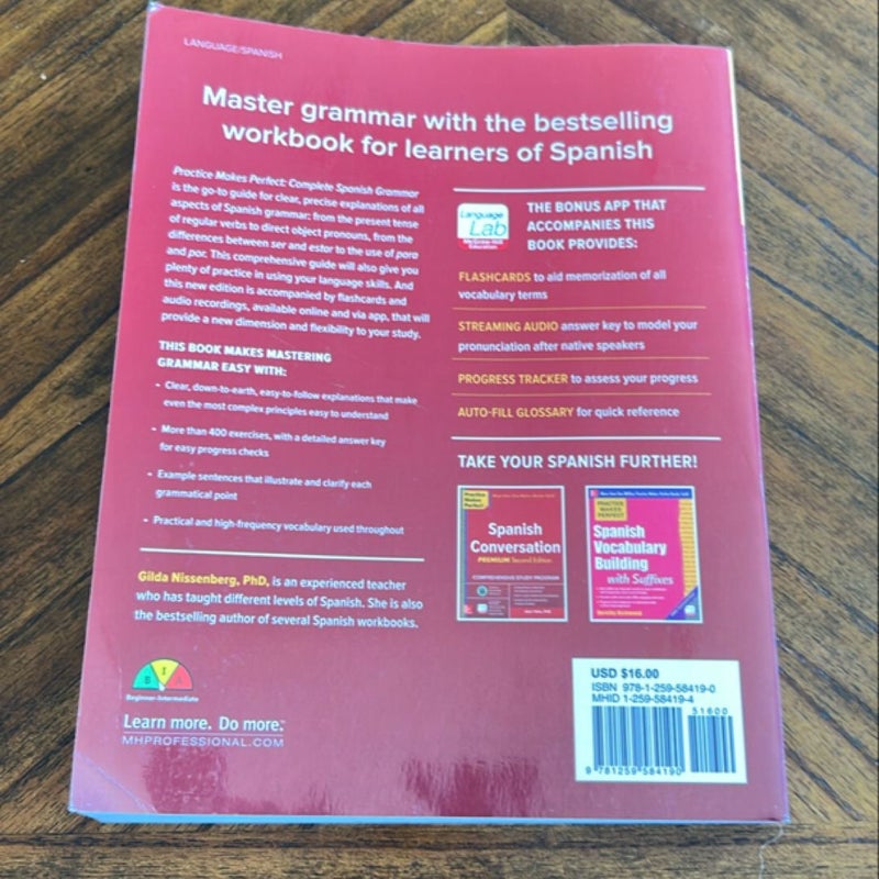 Practice Makes Perfect: Complete Spanish Grammar, Premium Third Edition