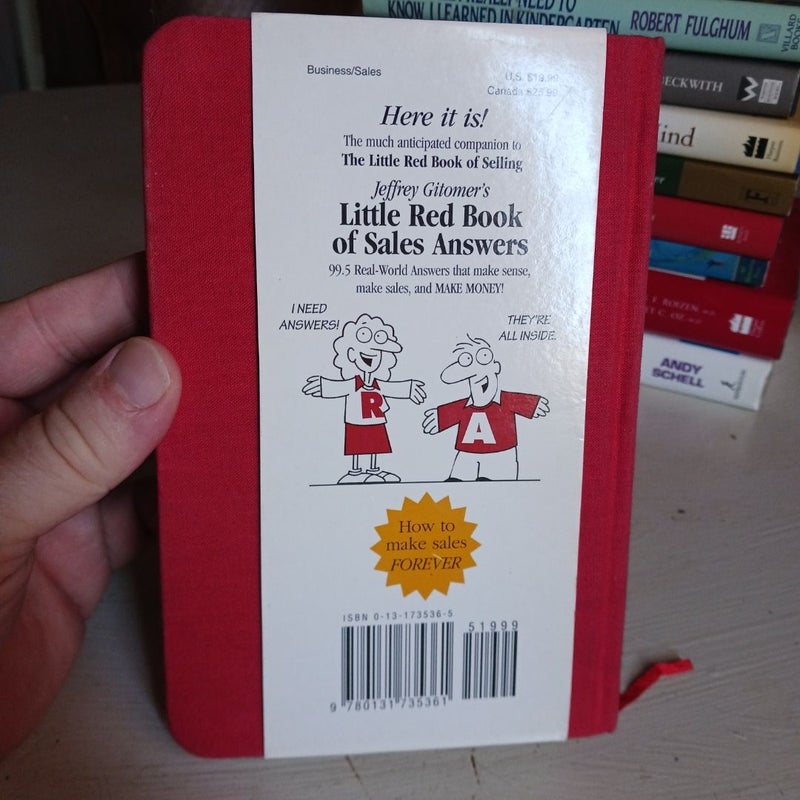 Little Red Book of Sales Answers