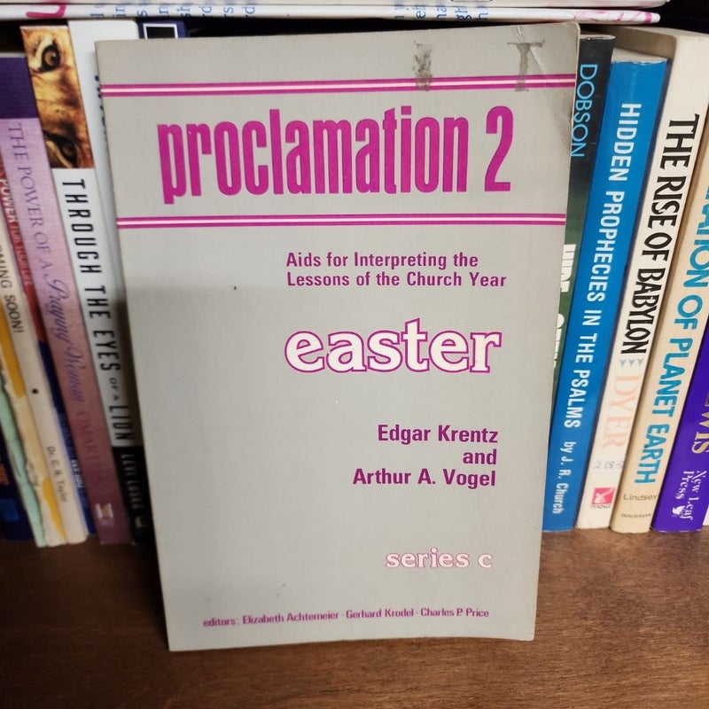 Proclamation 2 easter 