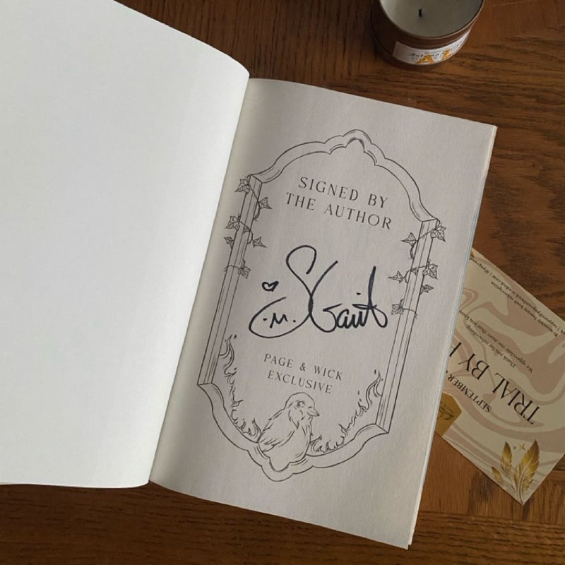 Flame & Sparrow Page & Wick Exclusive
