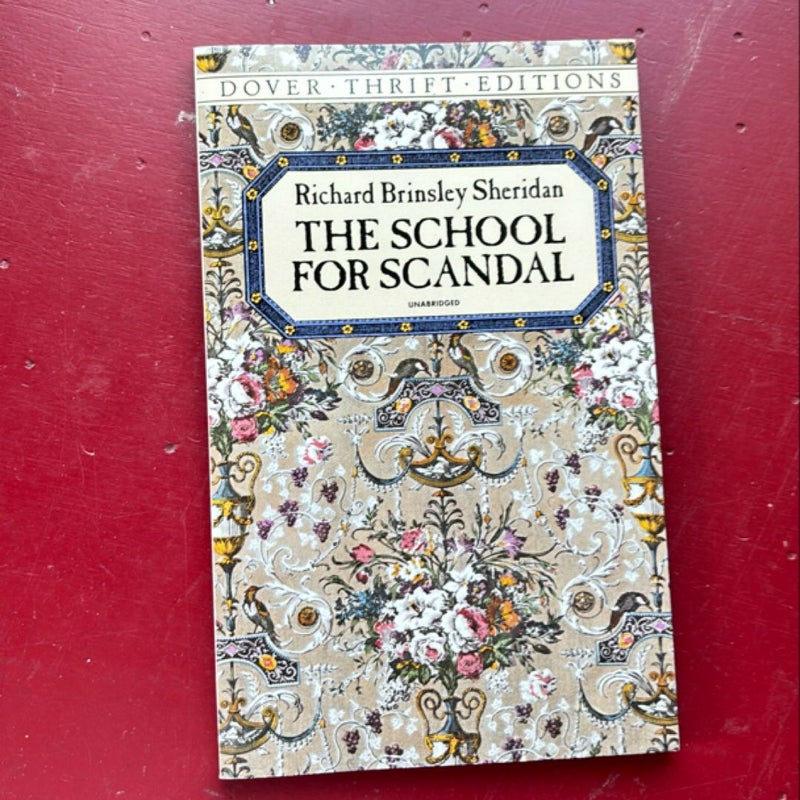 The School for Scandal