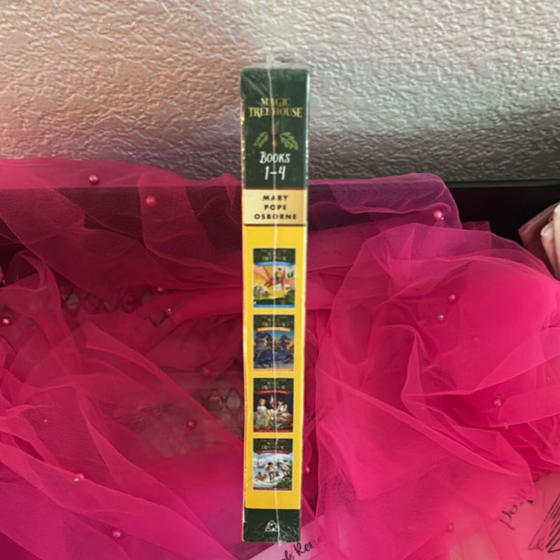 Magic Tree House Books 1-4 Boxed Set