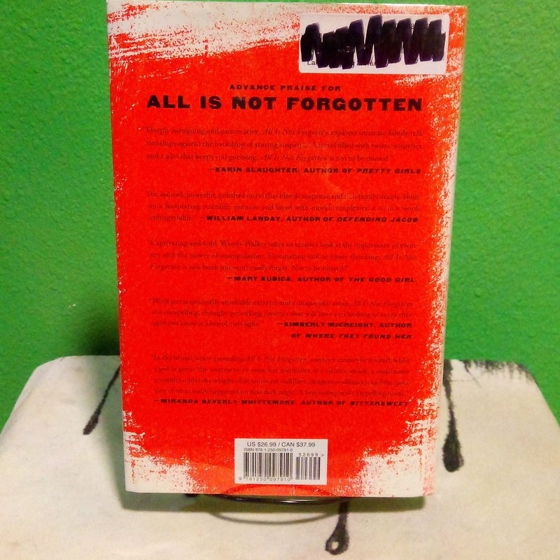 First Edition - All Is Not Forgotten