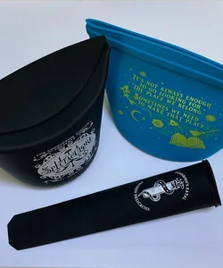 OwlCrate silicone snack container bundle