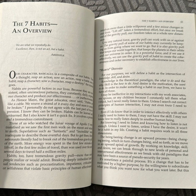 The 7 Habits of Highly Effective People