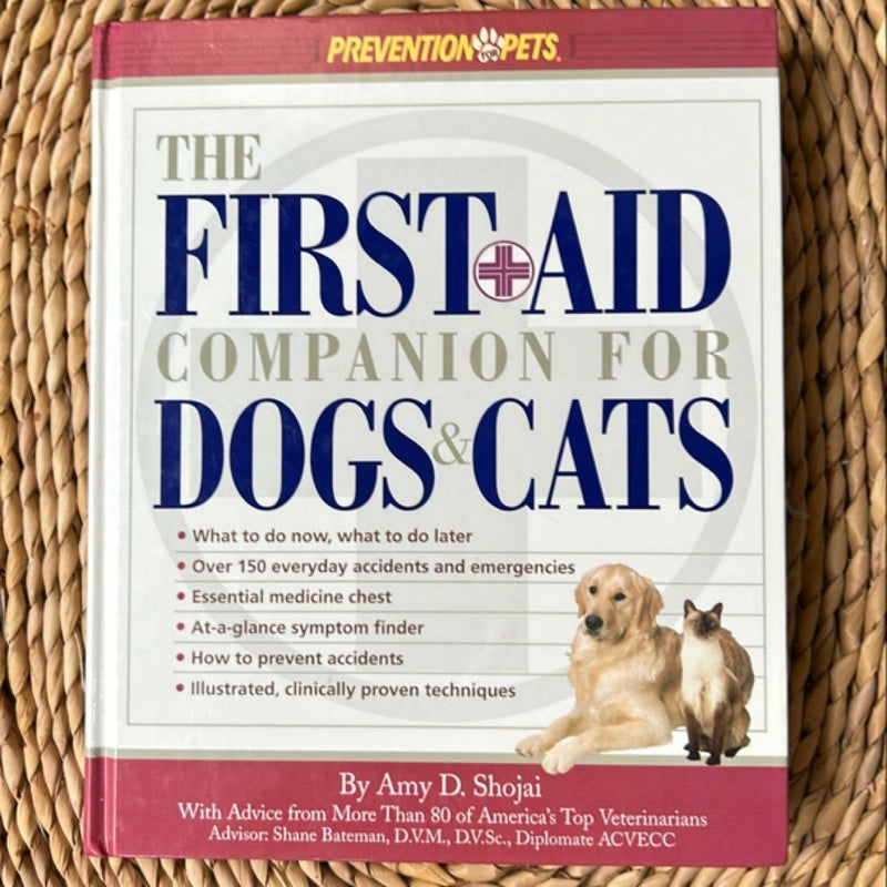 The first aid companion for dogs and cats