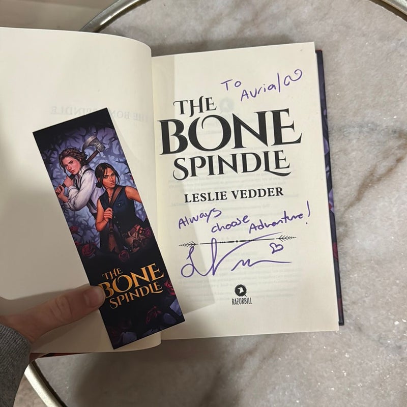 SIGNED The Bone Spindle + Personalized