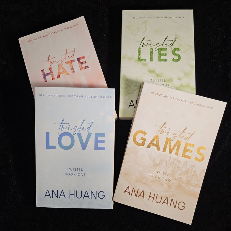 New Twisted Special Edition Series 3 Books Collection Set By Ana Huang (  Twisted Love , Twisted Games, Twisted Hate ): : Books