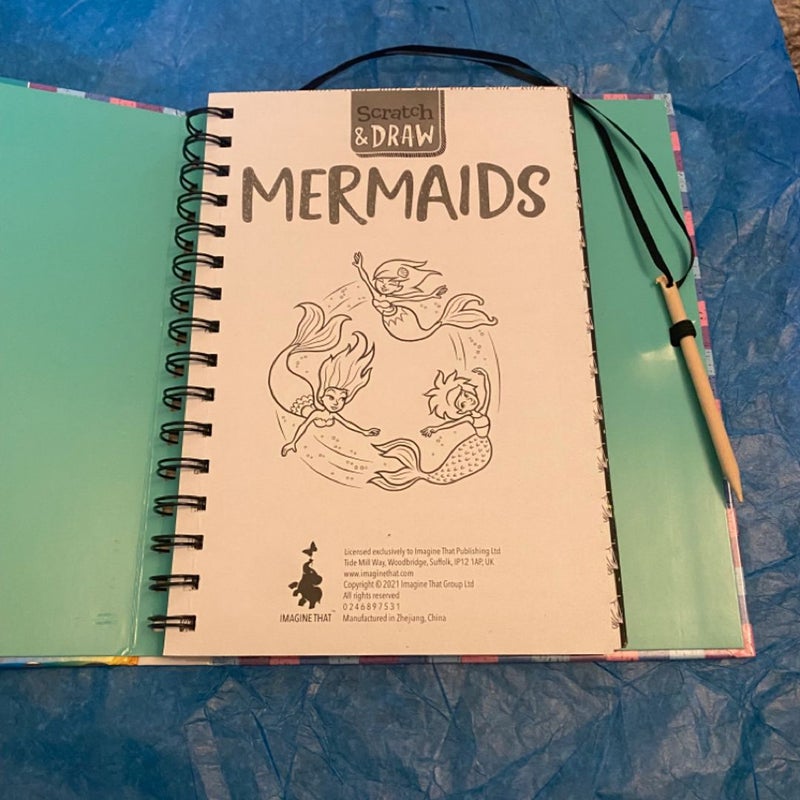 Scratch and Draw Mermaids