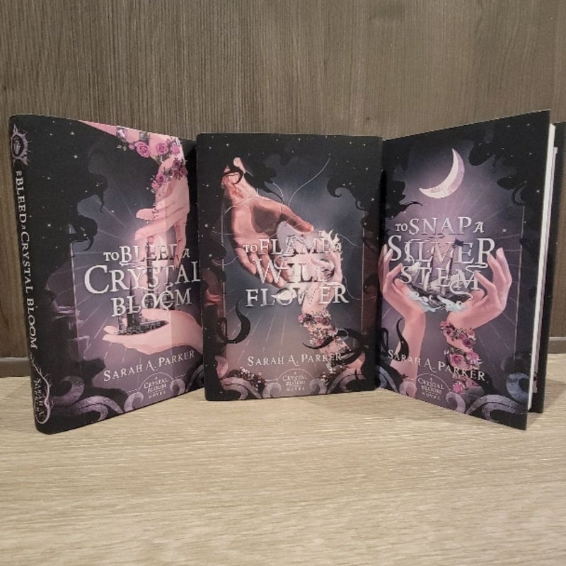 OOP To bleed a crystal bloom books 1-3