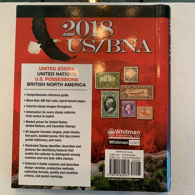 2018 US/BNA Stamp Catalog, Harris Co.
