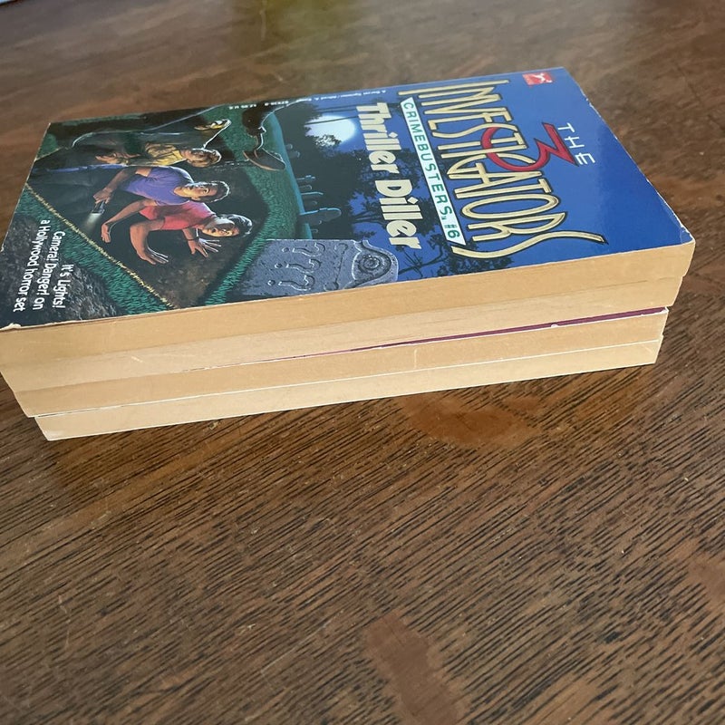 The 3 Investigators Crimebusters - #2, 4, 5, & 6