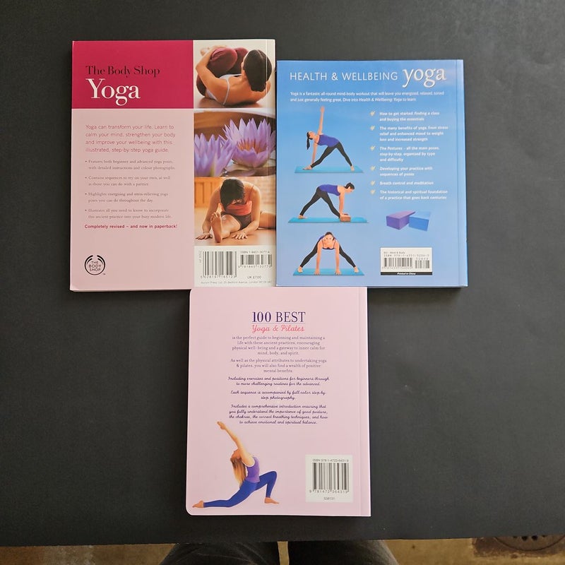 Health and Wellbeing Yoga, the bodyshop yoga, 100 best yoga and pilates