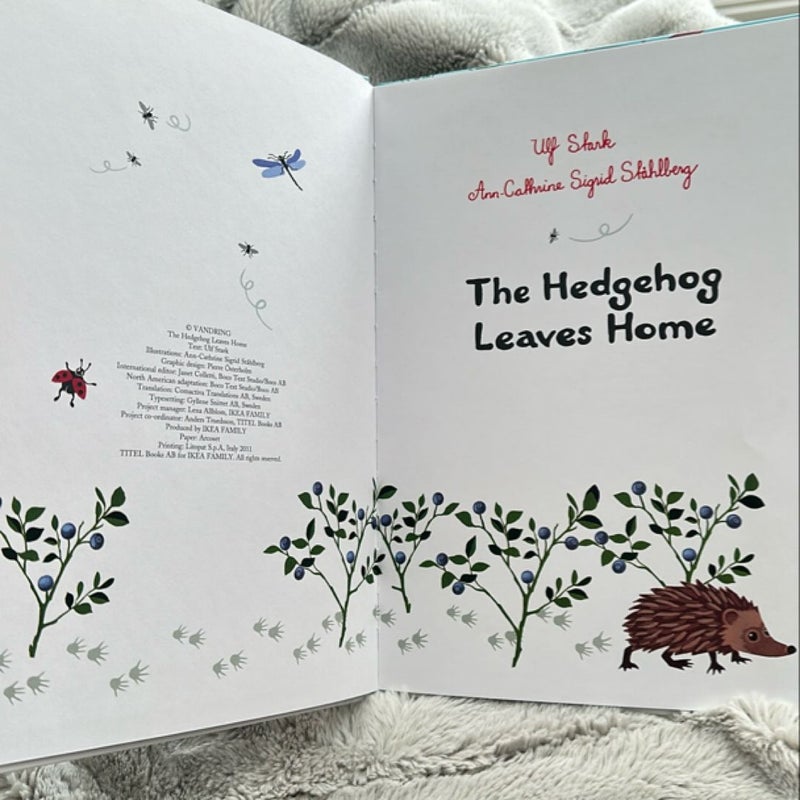 The Hedgehog Leaves Home